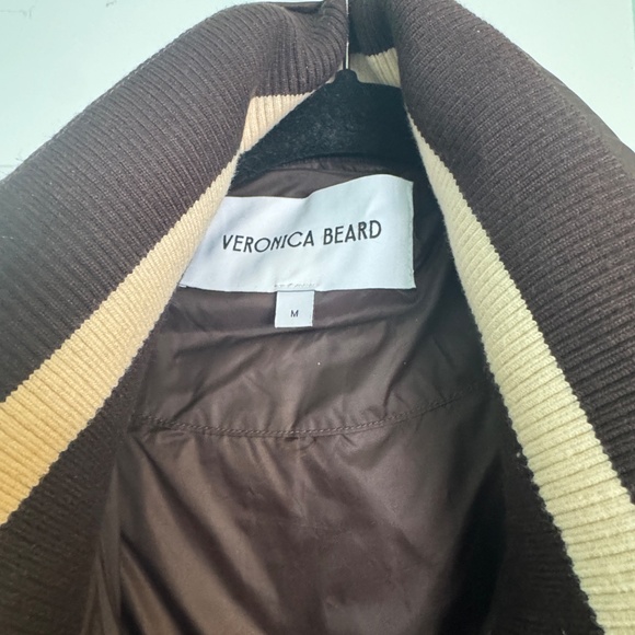 Veronica Beard Ethan Puffer Dark Chocolate - Picture 3 of 7